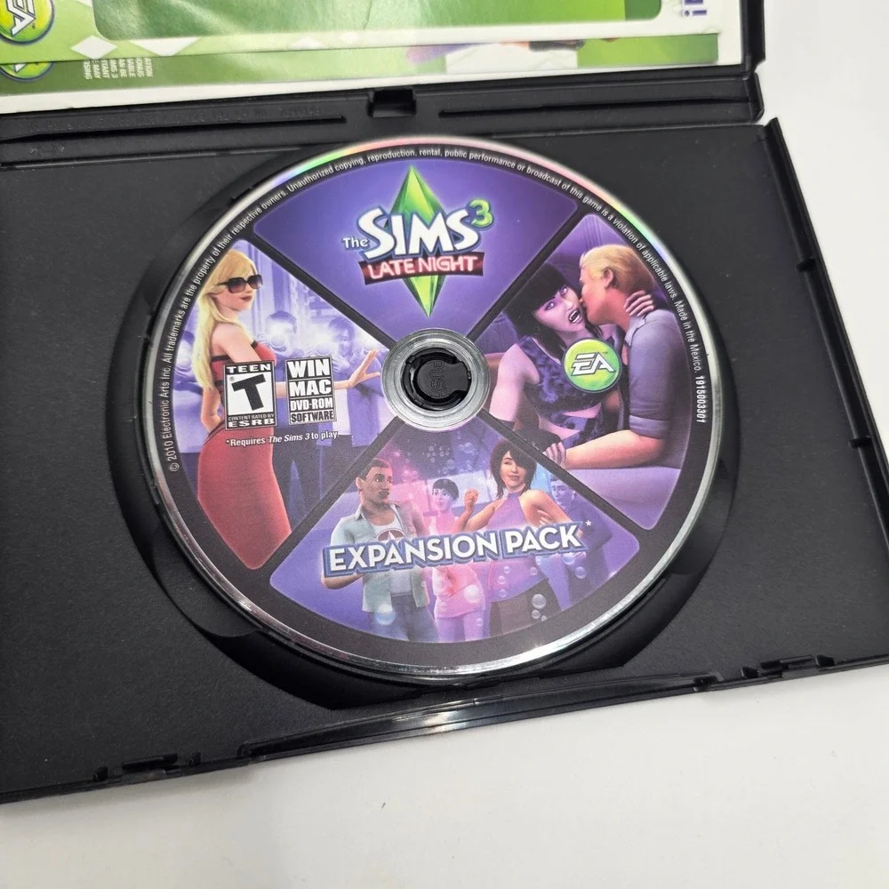 EA The Sims 3 Starter Pack PC Mac Green Late Night High-End Loft Bundle